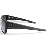 Spy Dirty Mo 2 Matte Black Logo Fade/HD Plus Grey Green with Silver Spectra Mirror Sunglasses