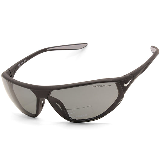 Nike Aero Swift Matte Black/Grey Polarised Unisex Sports Sunglasses DQ0989 011