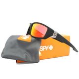 Spy Dirty Mo Soft Matte Black/HD Plus Rose with Red Spectra Mirror Men's Sunglasses