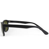 Serengeti Anteo Matte Black/Green 555nm Polarised Unisex Sunglasses 8667