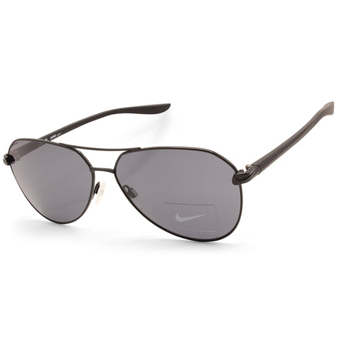 Nike City Aviator Satin Black/Dark Grey Men's Pilot Style Sunglasses DJ0888 010