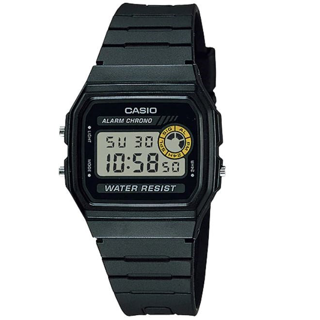 Casio Black Basic Retro Vintage Series Unisex Digital Watch F-94WA-8