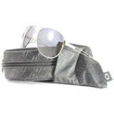 Oakley Caveat Polished Chrome/Grey Women's Sunglasses OO4054-02