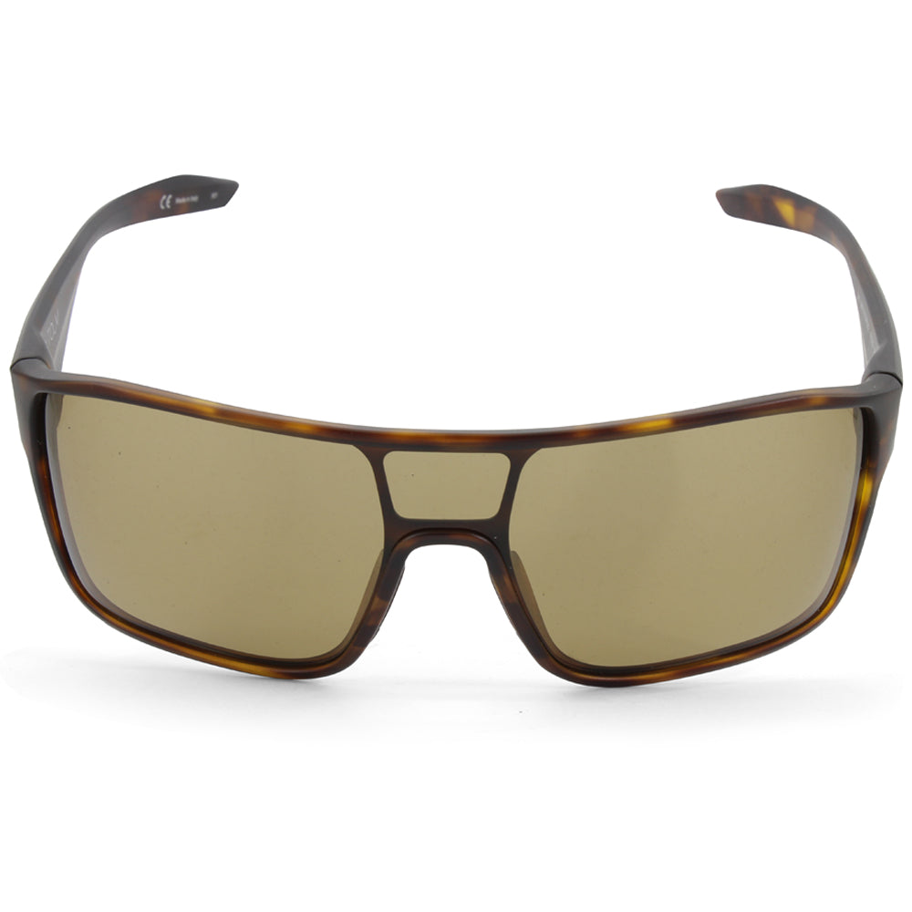 Dragon Tolm Matte Tortoise/Bronze Men's Shield Sunglasses 38356-246