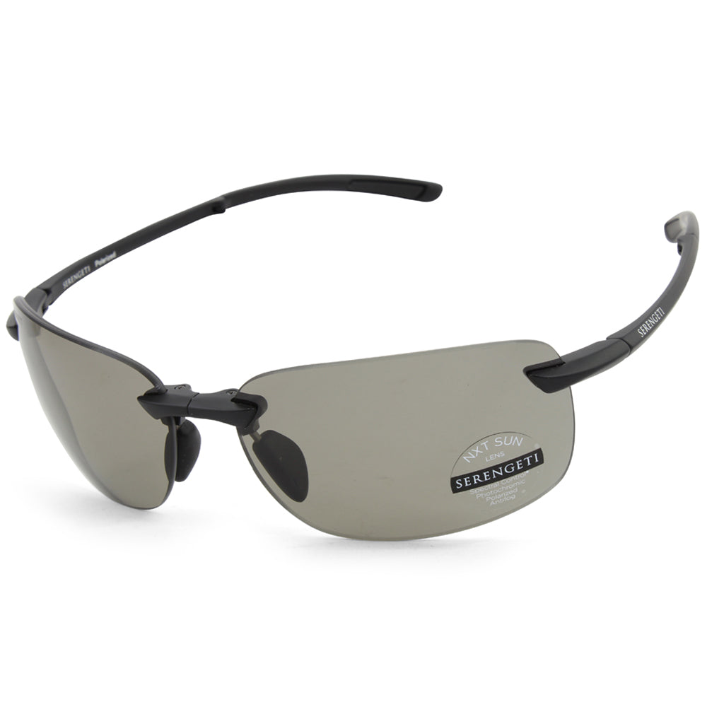 Serengeti Ceriale 8815 Matte Black/Grey PhD 2.0 Polarised CPG Foldable Sunglasses