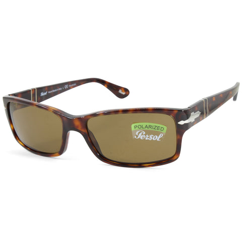 Persol PO2803S 24/57 Polished Havana/Brown Polarised Men's Designer Sunglasses