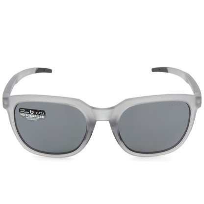 Bolle Talent Light Grey Frost/Grey TNS Polarised Unisex Sunglasses BS017008
