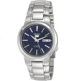 Seiko 5 Blue/Silver Stainless Steel Men's Automatic Analog Watch SNKA05K1