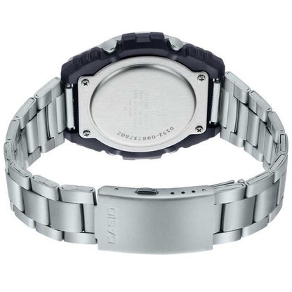 Casio Silver Men's 100m Stainless Steel Multifunction Sports Watch MWD-100HD-1A