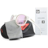 Bolle Rooke Matte Cool Grey/Pink Gradient Women's Designer Sunglasses 12597