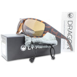 Dragon Ventura XL Matte Tortoise/Bronze Unisex Sports Wrap-Around Sunglasses