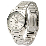 Seiko 5 SNKL51K1 Silver Dial Stainless Steel Men's Automatic Analog Watch