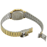 Casio LA670WGA-2 Gold & Light Blue Small Women's Stainless Steel Digital Watch