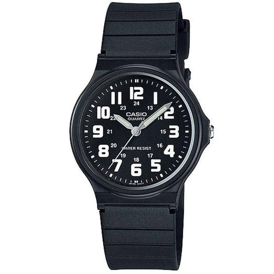 Casio MQ-71-1B Black White Women's Basic Analog Quartz Watch