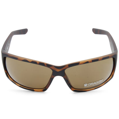 Dragon Ventura XL Matte Tortoise/Bronze Unisex Sports Wrap-Around Sunglasses
