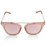 G By Guess GG1154 73U Transparent Pink Mirror Women's Designer Sunglasses