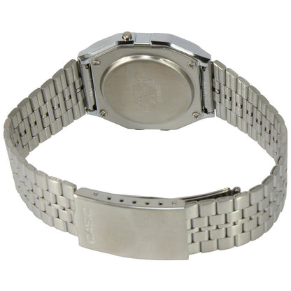 Casio A159W-N1 Silver Stainless Steel Retro Style Digital Watch (Made in Japan)