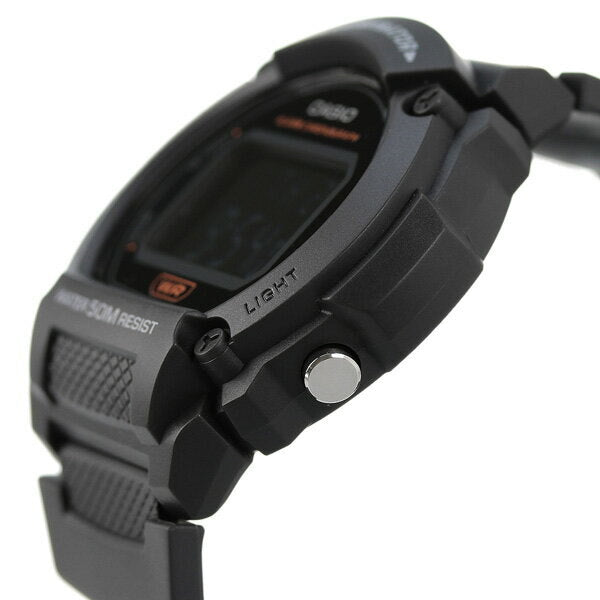 Casio Dark Grey Reverse LCD 50m Unisex Digital Casual Watch W-219H-8B