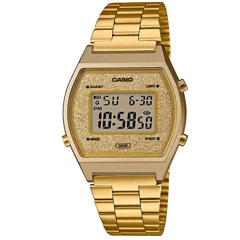 Casio Gold Glitter Unisex Classic Style Digital Watch B640WGG-9