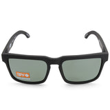 Spy Helm Soft Matte Black/HD Plus Grey-Green Polarised Men's Sunglasses