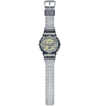 G-Shock S-Series Transparent Grey Unisex Digital Sports Watch GMA-S120GS-8A