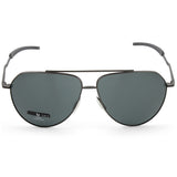 Bolle Livewire Matte Gunmetal/Grey Men's Pilot Sunglasses BS142001