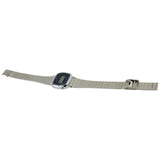 Casio LA670WA-2 Silver Dark Blue Small Stainless Steel Women's Digital Watch