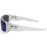 Oakley Crankshaft Polished Clear/Ice Iridium Men's Sport Sunglasses OO9239-04