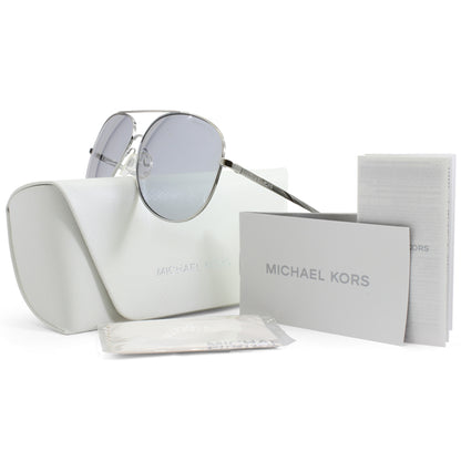 Michael Kors Kendall I Shiny Silver/Grey Womens Fashion Glasses  MK5016 115387