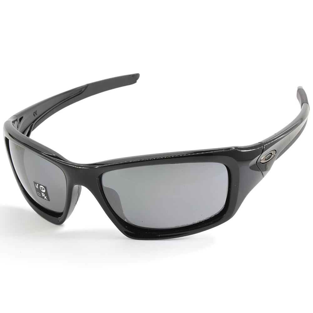 Oakley Valve Polished Black/Black Iridium Men's Polarised Sunglasses OO9236 12-837