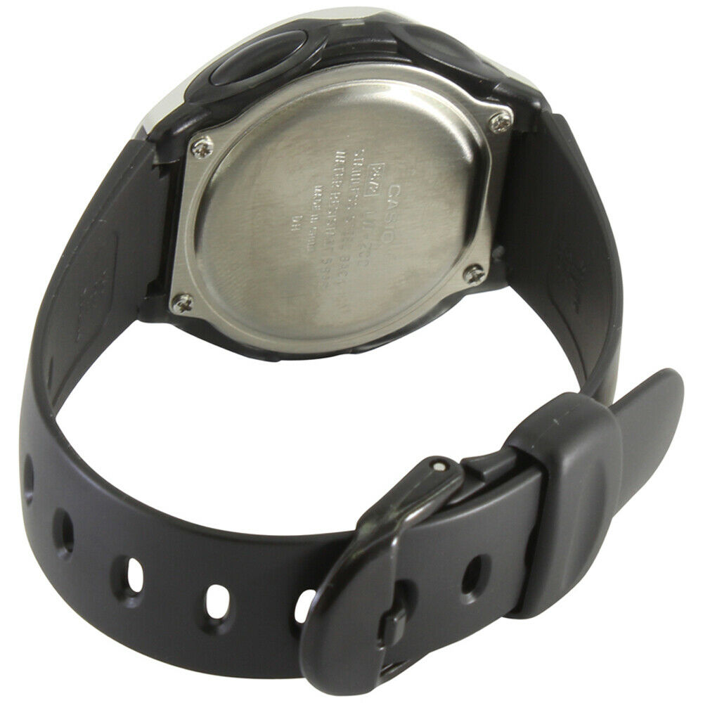 Casio Silver Black Women's or Kid's 50m Digital Sports Watch LW-200-1A