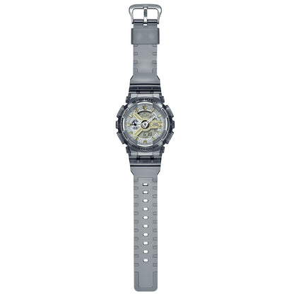 G-Shock S-Series Transparent Grey Unisex Digital Sports Watch GMA-S110GS-8A