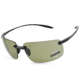 Serengeti Silio Shiny Black/Green 555nm Polarised Unisex Sunglasses 8920