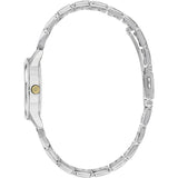 Citizen EQ0608-55E Silver Tone/Black Dial Women's 50m Quartz Analog Dress Watch
