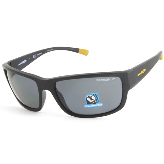 Arnette Bushwick Matte Black/Dark Grey Men's Polarised Sunglasses AN4256 01/81