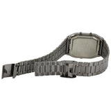 Casio AQ-230GG-2A Grey Blue Stainless Steel Retro Digital Analog Dual Time Watch