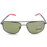Serengeti Tellaro Shiny Black/555nm Grey Polarised Unisex Sunglasses 8818