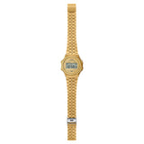 Casio A171WEG-9A Gold Round Retro Style Stainless Steel Unisex Digital Watch