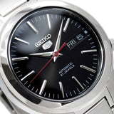 Seiko 5 SNKA07K1 Black Dial Stainless Steel Men's Automatic Analog Watch