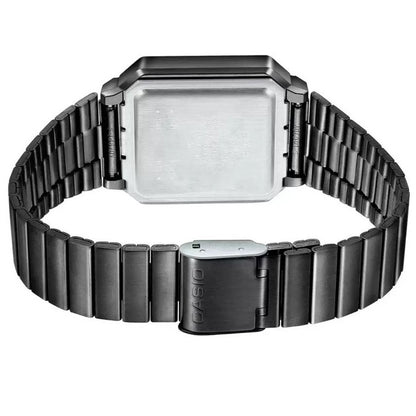 Casio Grey Retro Style Unisex Multifunction Digital Watch A100WEGG-1A2