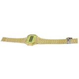 Casio A168WEGM-9 Gold Mirror Face Retro Style Stainless Steel Unisex Digital Watch