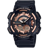 Casio Black 100m Men's Analog Digital Sports Watch AEQ-110W-1A3