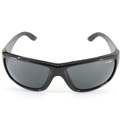 Arnette Cheat Sheet Gloss Black/Grey Men's Sports Sunglasses AN4166 211387