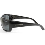 Arnette AN4166 211387 Cheat Sheet Gloss Black/Grey Men's Sunglasses