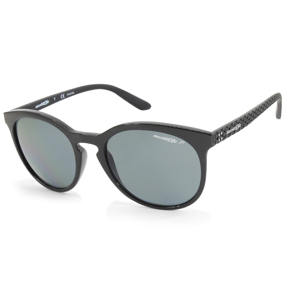 Arnette Chenga Polished Black/Grey Polarised Unisex Sunglasses AN4241 41/81