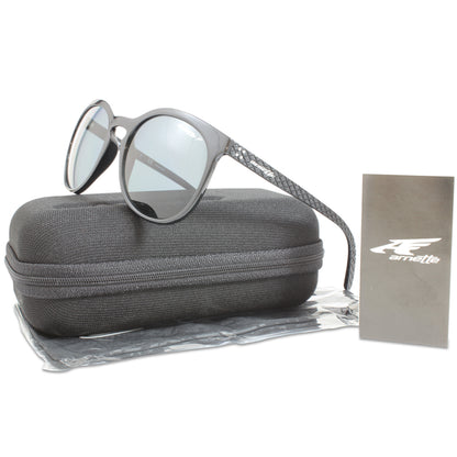 Arnette Chenga Polished Black/Grey Polarised Unisex Sunglasses AN4241 41/81