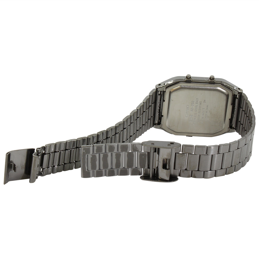Casio AQ-230 Gunmetal Colour Bracelet