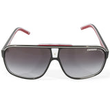 Carrera Grand Prix 2 T4O 9O Polished Black Red on Clear/Grey Gradient Sunglasses