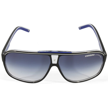 Carrera Grand Prix 2 T5C 08 Polished Black on Clear/Blue Gradient Unisex Sunglasses