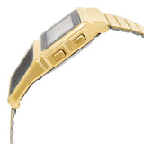 Casio DBC-611G-1 Databank Gold Tone Unisex Digital Calculator Watch